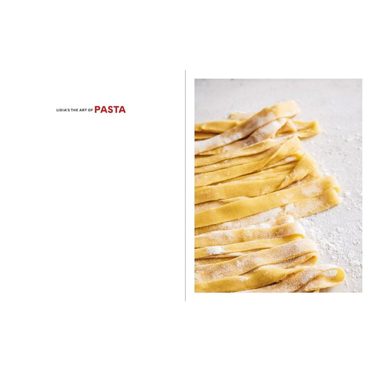 Lidia's the Art of Pasta: An Italian Cookbook (Spiral Bound)