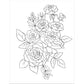 Stress Relief Flower Coloring Book for Adults: Beautiful and Relaxing Floral Designs, Arrangements, and Bouquets (Spiral Bound)