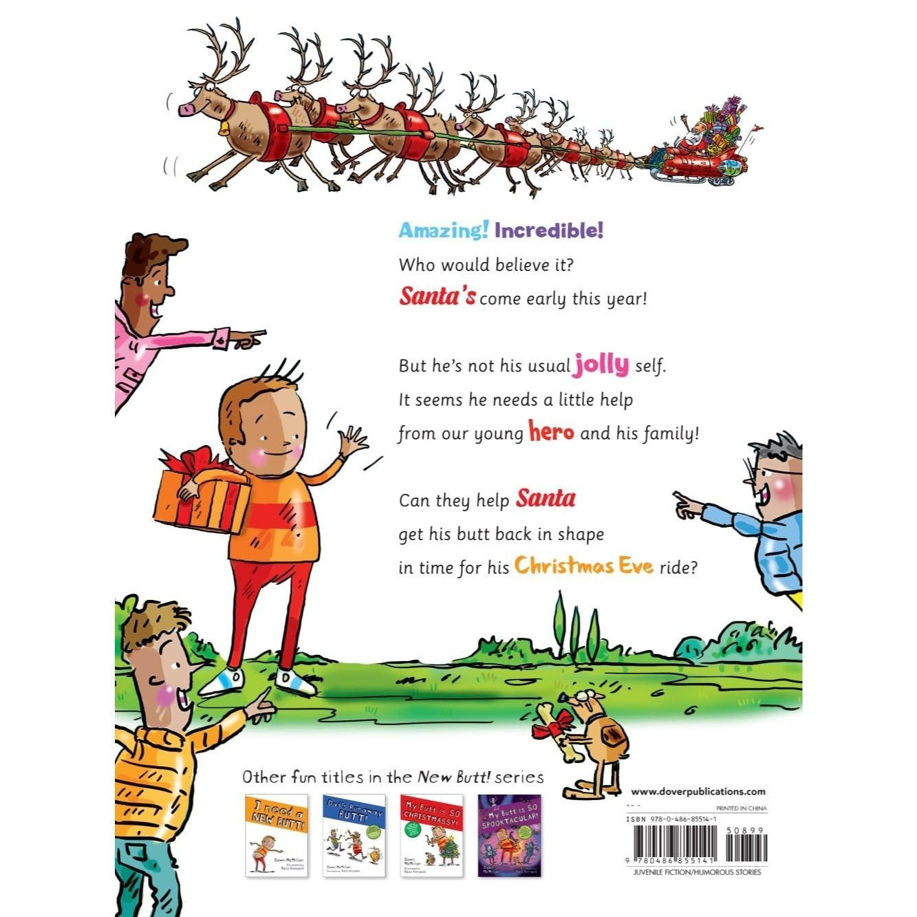 Santa Needs a New Butt!