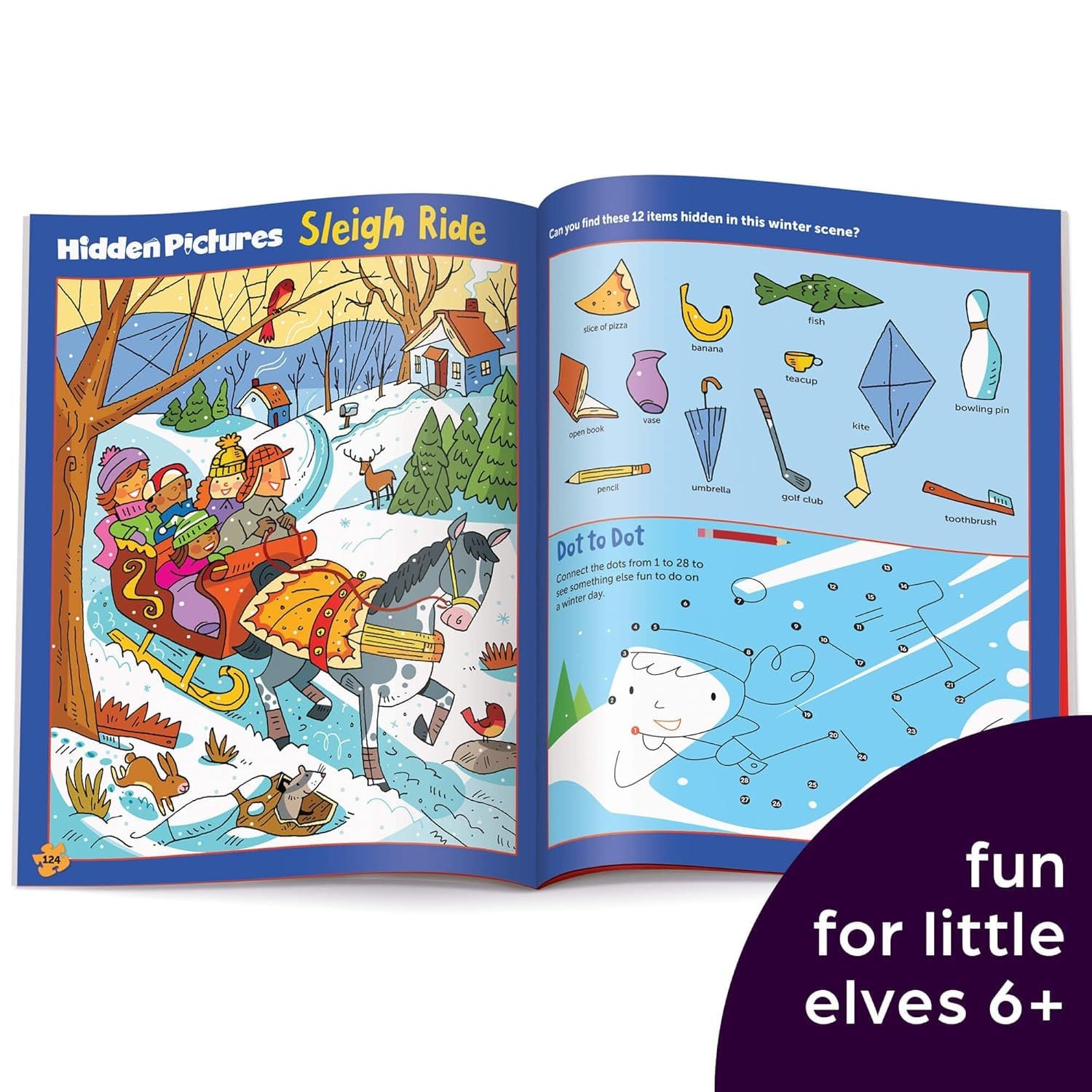 Winter Puzzles: Over 100 Snowy Puzzles, Brainteasers, Mazes, Matching Games and Winter-Themed Crafts for Kids (Highlights Puzzlemania Activity Books) (Spiral Bound)