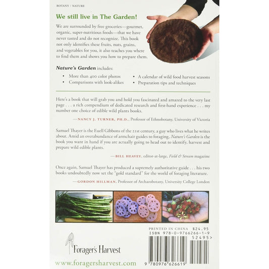 Nature's Garden: A Guide to Identifying, Harvesting, and Preparing Edible Wild Plants (Spiral Bound)