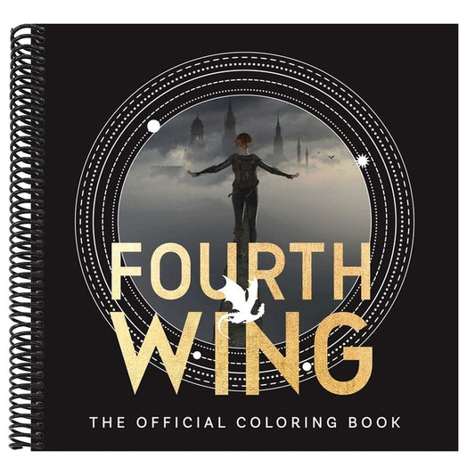 Fourth Wing: The Official Coloring Book
