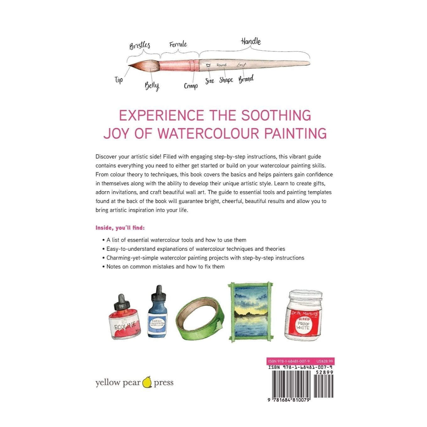 Watercolour Lessons: How to Paint and Unwind in 20 Tutorials (How to Paint with Watercolours for Beginners)