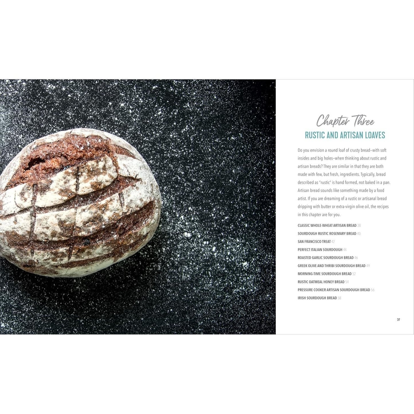 Starter Sourdough: The Step-By-Step Guide to Sourdough Starters, Baking Loaves, Baguettes, Pancakes, and More