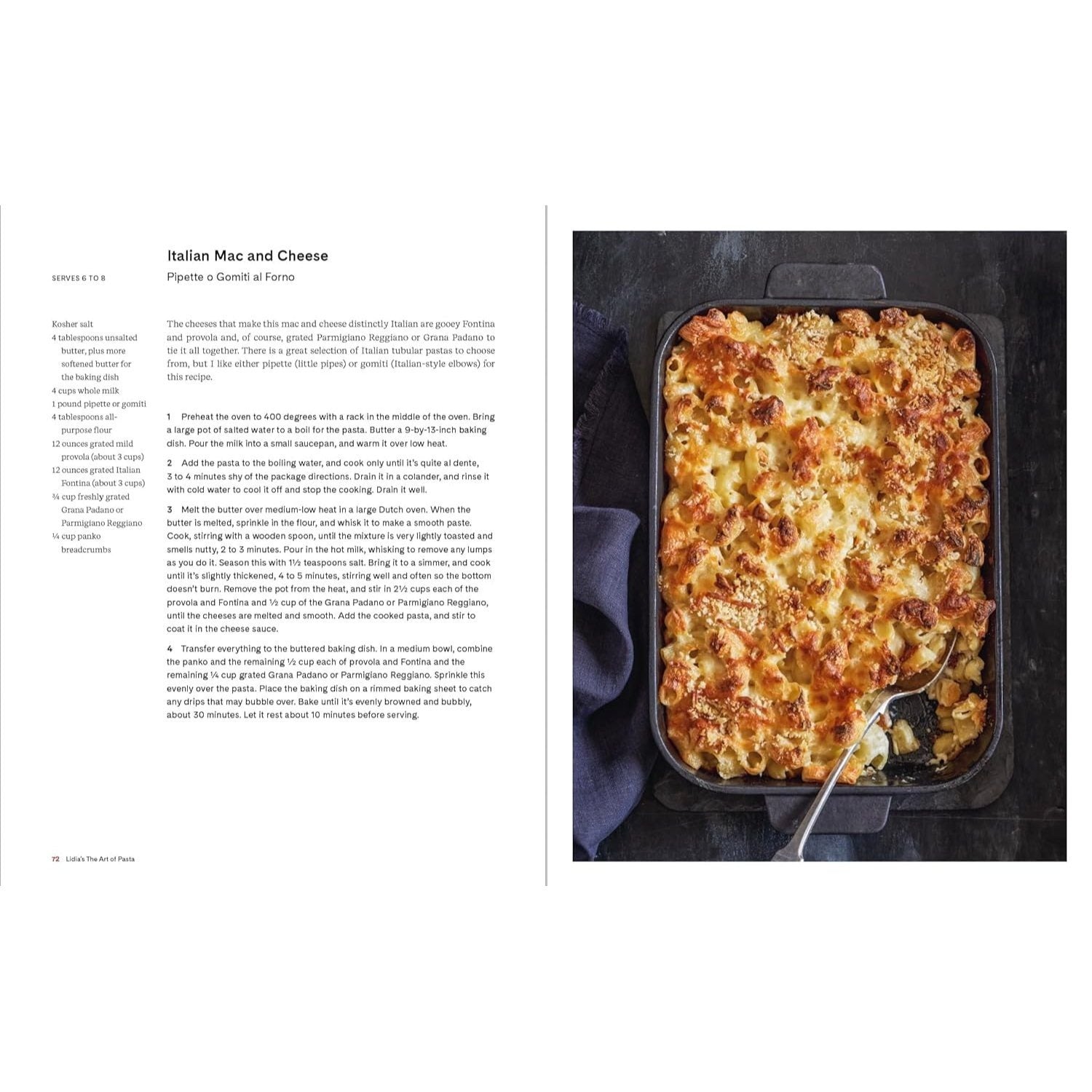 Lidia's the Art of Pasta: An Italian Cookbook (Spiral Bound)