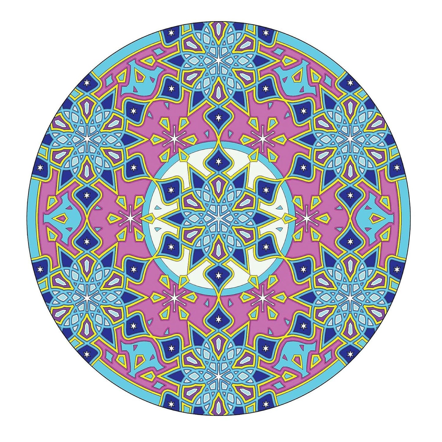 Creative Haven Snowflake Mandalas Coloring Book