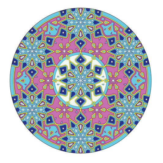 Creative Haven Snowflake Mandalas Coloring Book