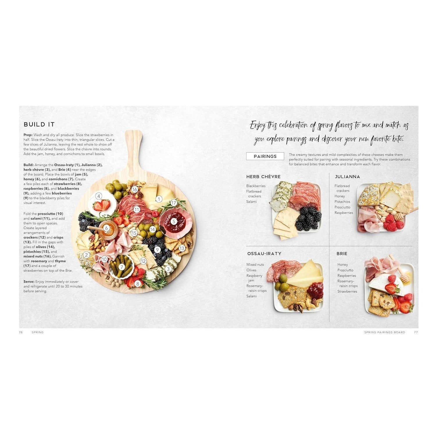 Around the Board: Boards, Platters, and Plates: Seasonal Cheese and Charcuterie for Year-Round Cel (Spiral Bound)