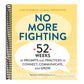 No More Fighting: A Relationship Journal for Couples: 52 Weeks of Prompts and Practices to Connect, Communicate, and Grow