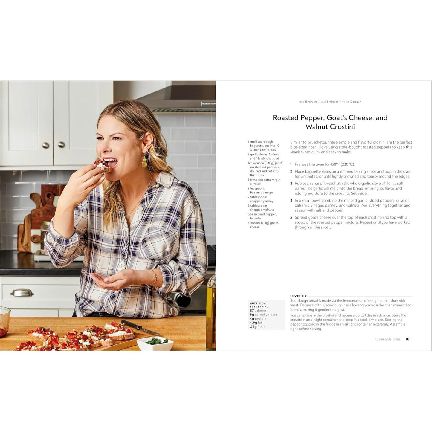 Clean & Delicious: Eat Clean and Get Healthy with 100 Whole-Ingredient Recipes (Spiral Bound)
