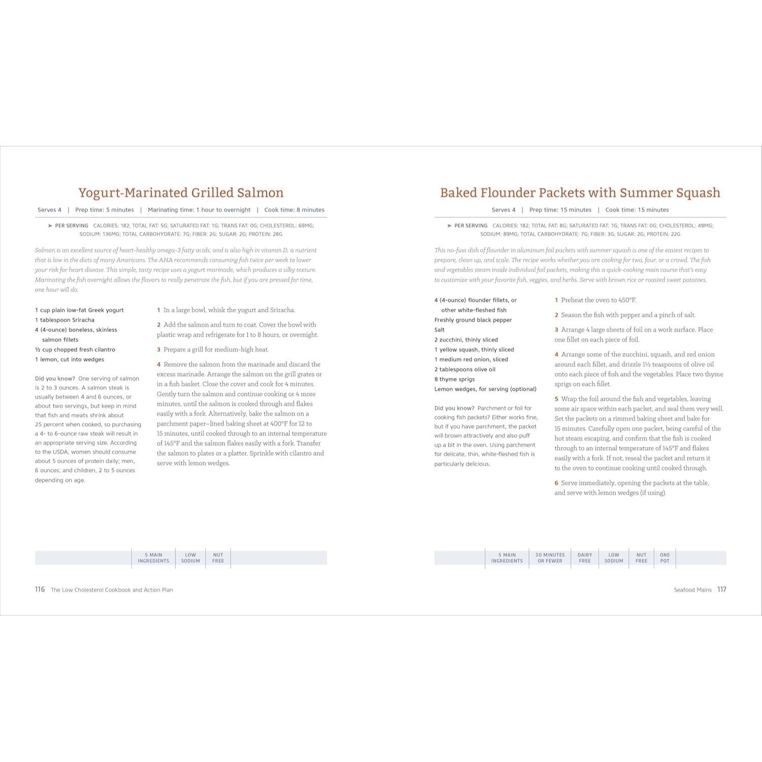 The Low Cholesterol Cookbook and Action Plan: 4 Weeks to Cut Cholesterol and Improve Heart Health (Spiral Bound)
