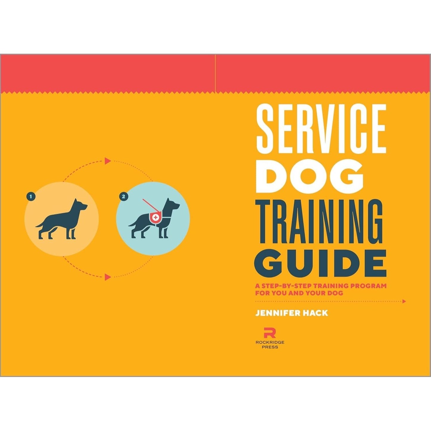 Service Dog Training Guide: A Step-By-Step Training Program for You and Your Dog (Spiral Bound)
