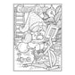 Gnomes at Home Coloring Book