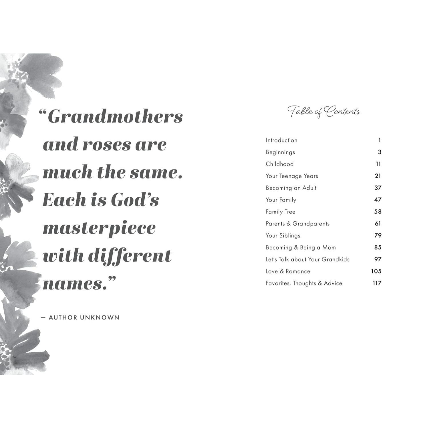 Grandmother, I Want to Hear Your Story (Expanded Edition): A Grandmother's Guided Journal to Share Her Life & Her Love (Revised)