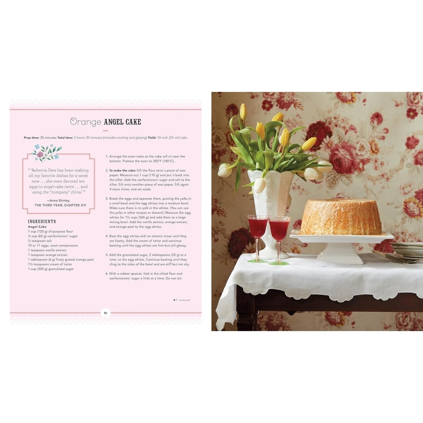 The Anne of Green Gables Cookbook: Charming Recipes from Anne and Her Friends in Avonlea