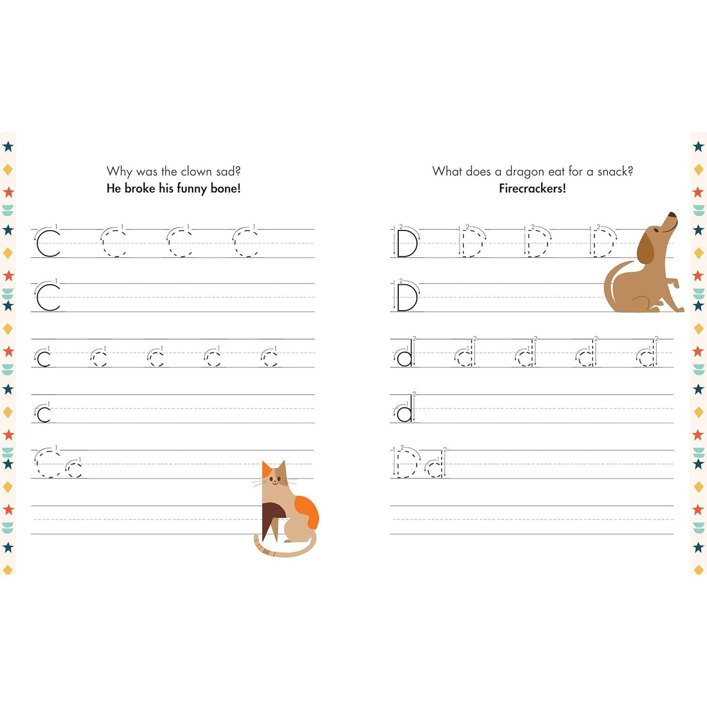 The Print Handwriting Workbook for Kids: Laugh, Learn, and Practice Print with Jokes and Riddles