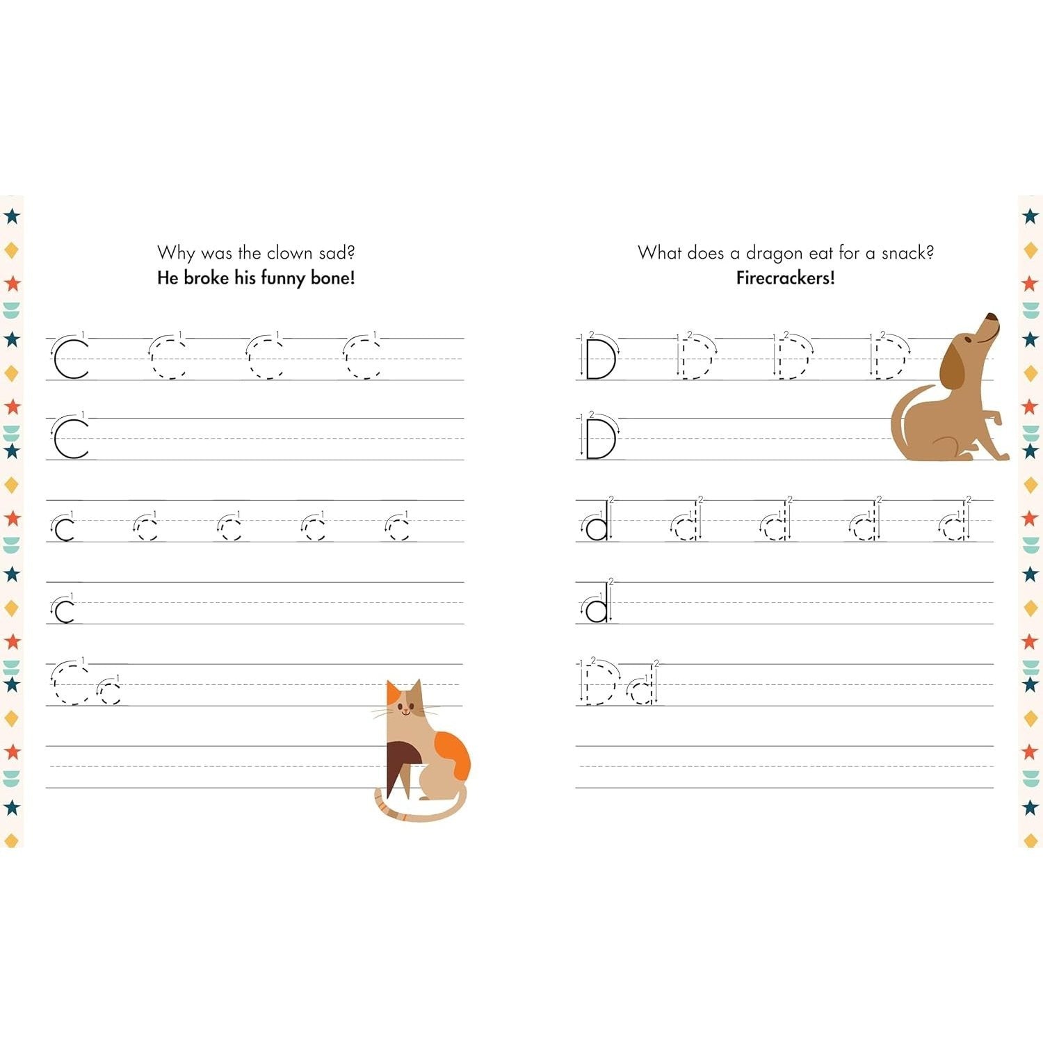 The Print Handwriting Workbook for Kids: Laugh, Learn, and Practice Print with Jokes and Riddles
