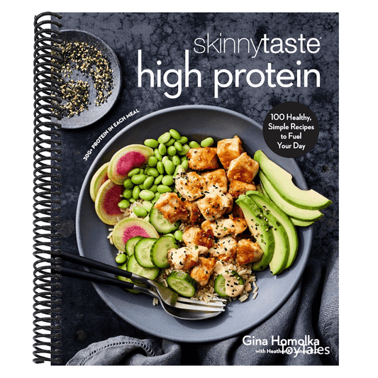 Skinnytaste High Protein: 100 Healthy, Simple Recipes to Fuel Your Day: A Cookbook (Spiral Bound)