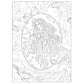 Creative Haven Magnificent Mermaids Coloring Book