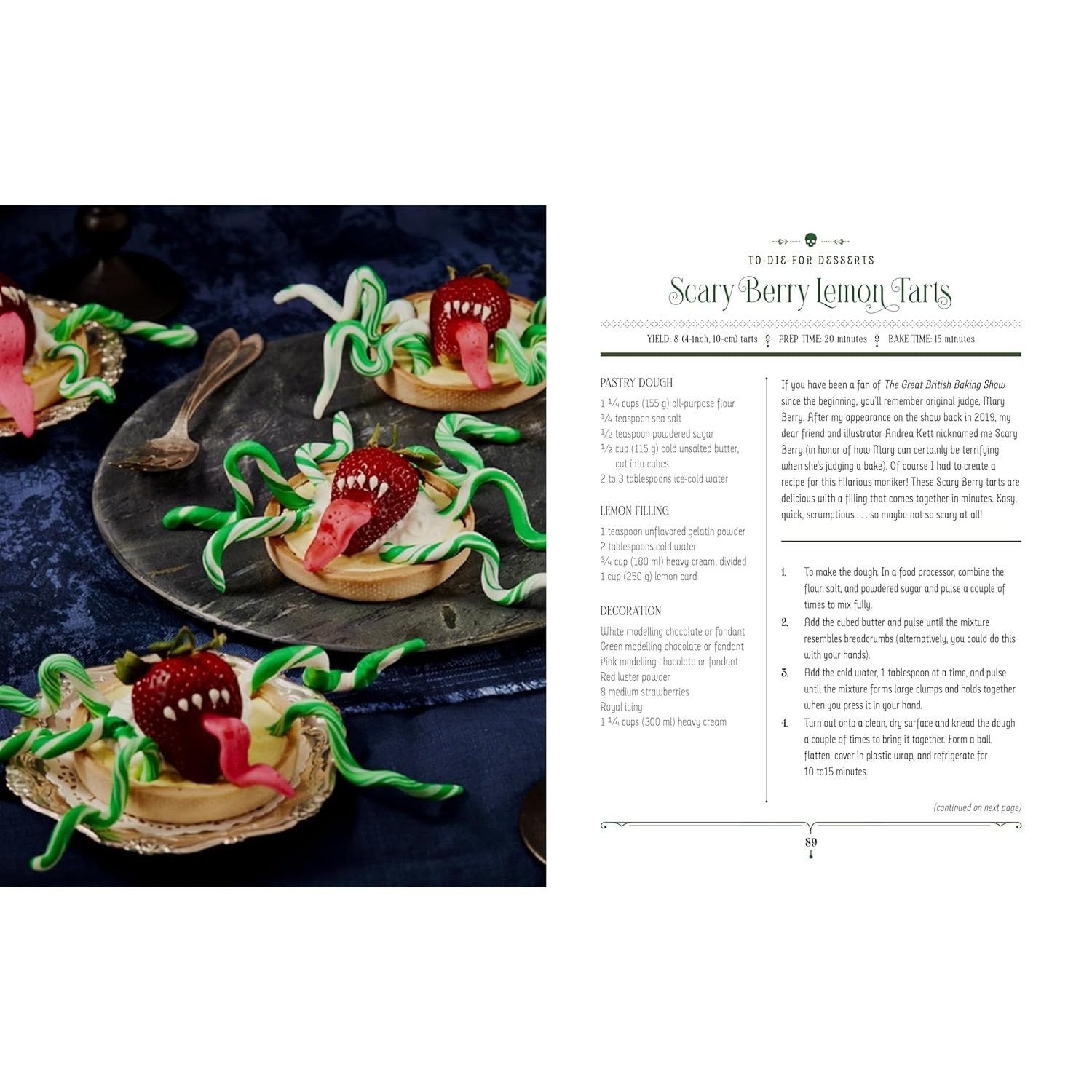 The Little Gothic Bakeshop: Over 50 Recipes with Sweetness and Shadows in Every Bite