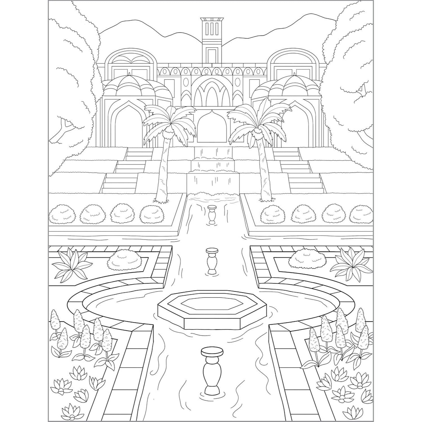 Stress Relief Coloring Book for Adults (Spiral Bound)