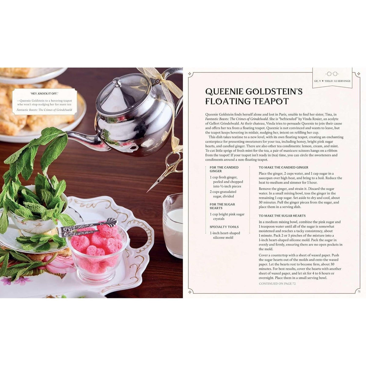 Harry Potter: Afternoon Tea Magic: Official Snacks, Sips, and Sweets Inspired by the Wizarding World