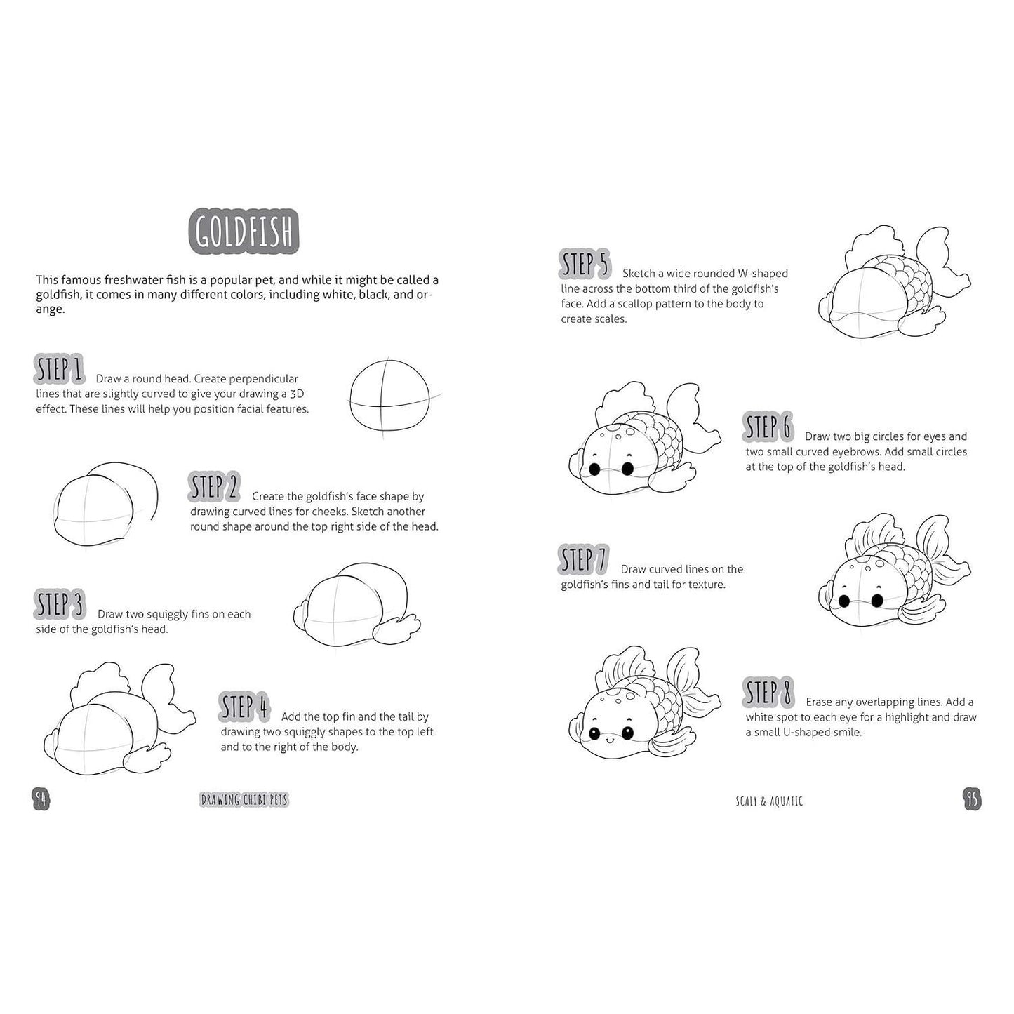 Drawing Chibi Pets: Learn to Draw Kawaii Companions, from Dogs, Cats, and Hamsters to Lizards and Fish! (How to Draw Books)