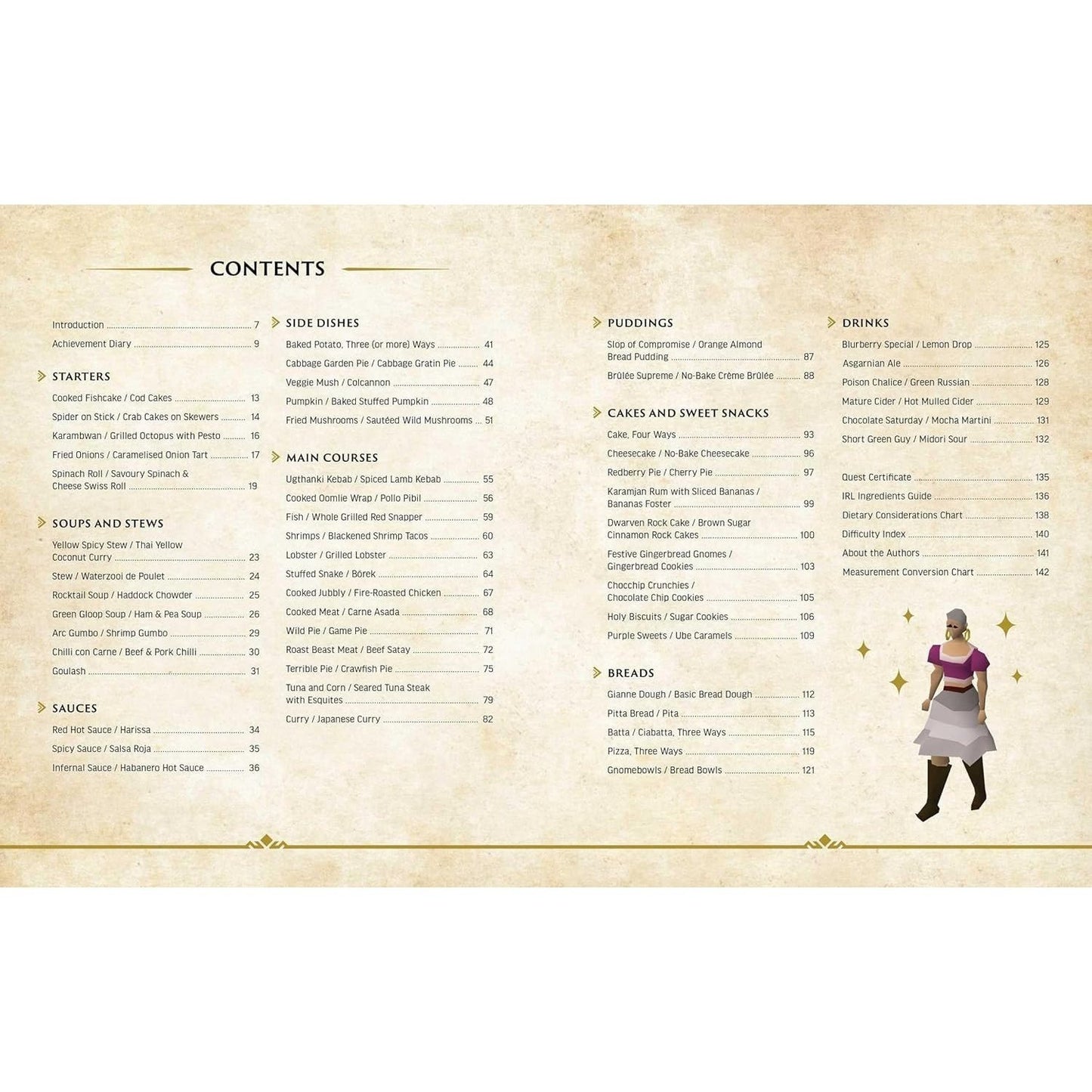 Runescape: The Official Cookbook (Spiral Bound)