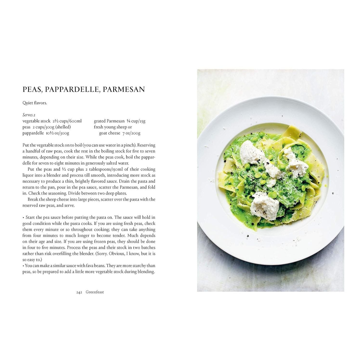 Greenfeast: Spring, Summer: [A Cookbook]