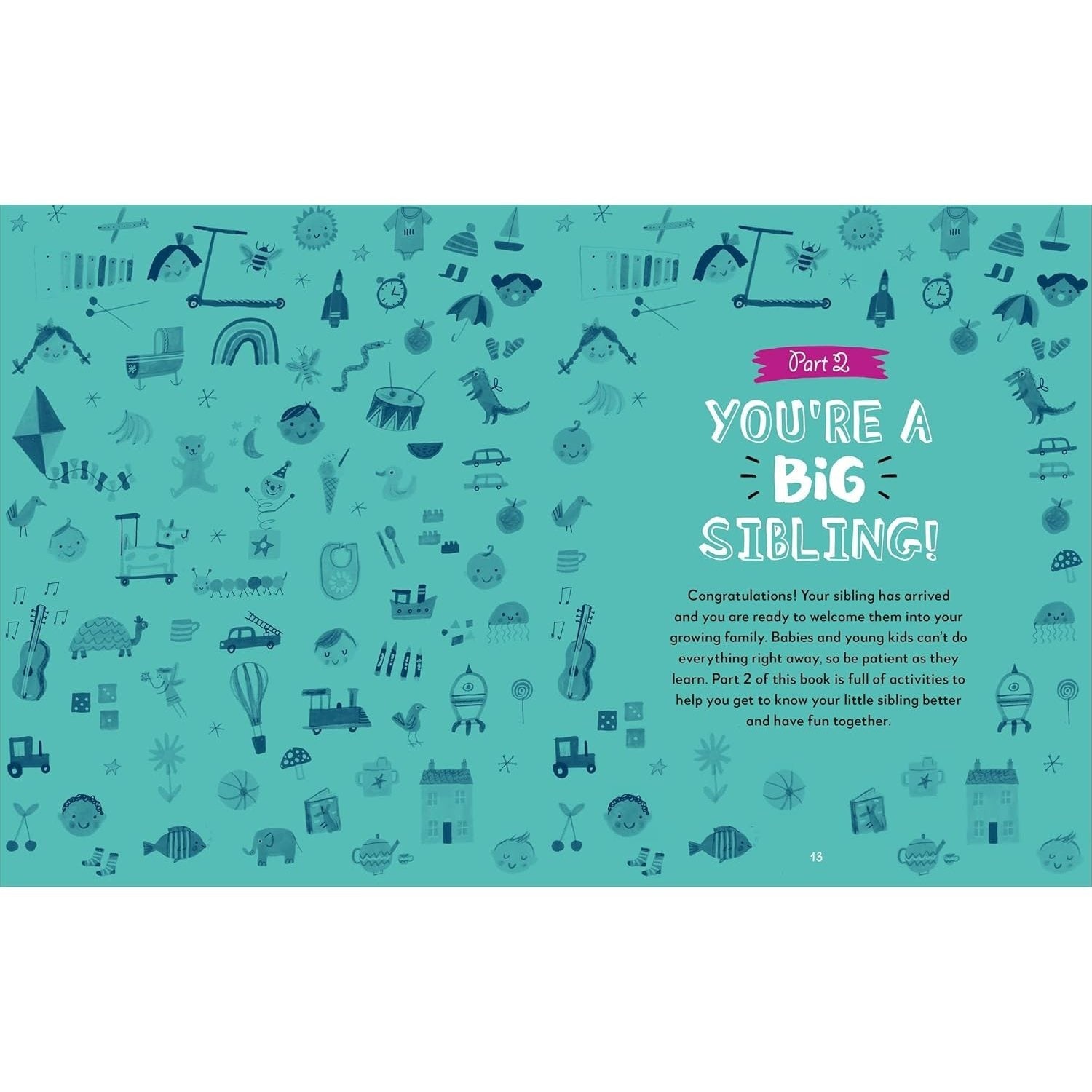 Welcome to the Family!: A Celebratory Journal for a New Big Sister or Brother