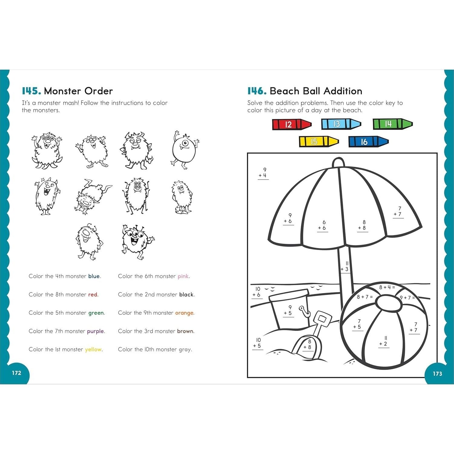 I'm on My Way to First Grade Summer Workbook: 200+ Pages of Games & Activities