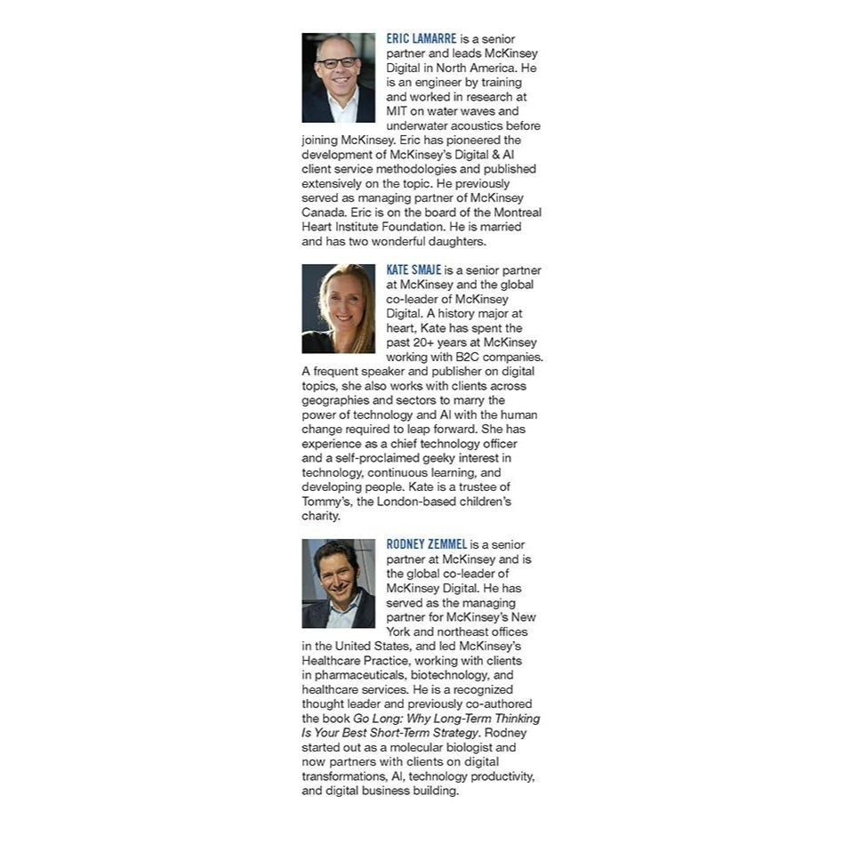 Rewired: The McKinsey Guide to Outcompeting in the Age of Digital and AI