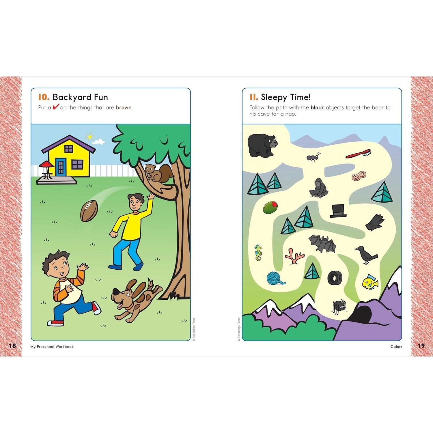 My Preschool Workbook: 101 Games & Activities That Prepare Your Child for School (My Workbook) (Spiral Bound)