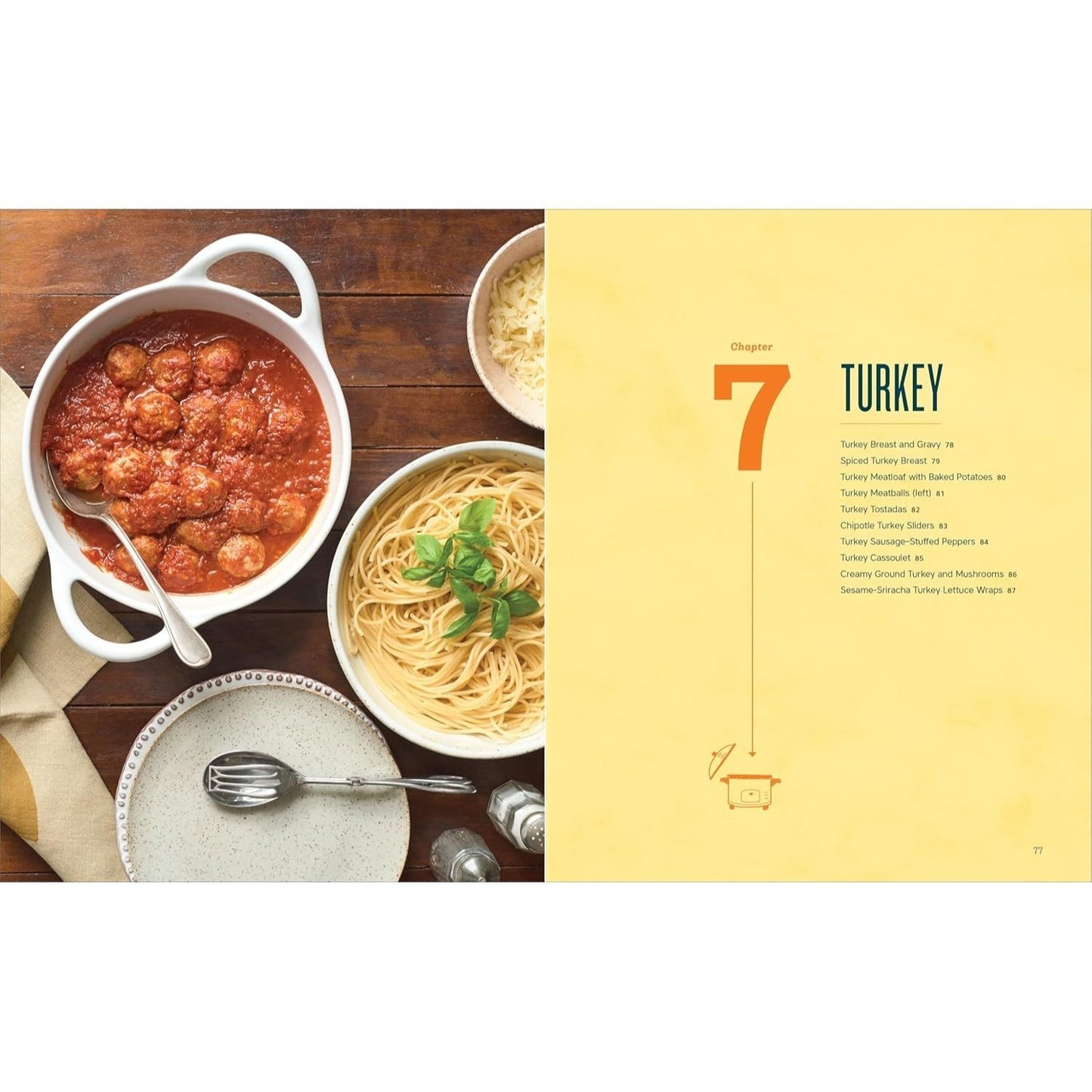 The Easy 5-Ingredient Slow Cooker Cookbook: 100 Delicious No-Fuss Meals for Busy People (Spiral Bound)