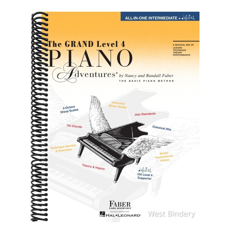 The Grand Level 4 Piano Adventures All-In-One