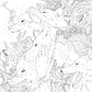 Mythographic Color and Discover: Wolf Moon: An Artist's Coloring Book of Moonlit Animalia