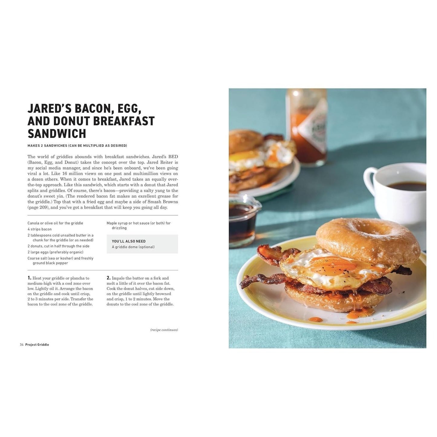 Project Griddle: The Versatile Art of Grilling on a Flattop (Spiral Bound)
