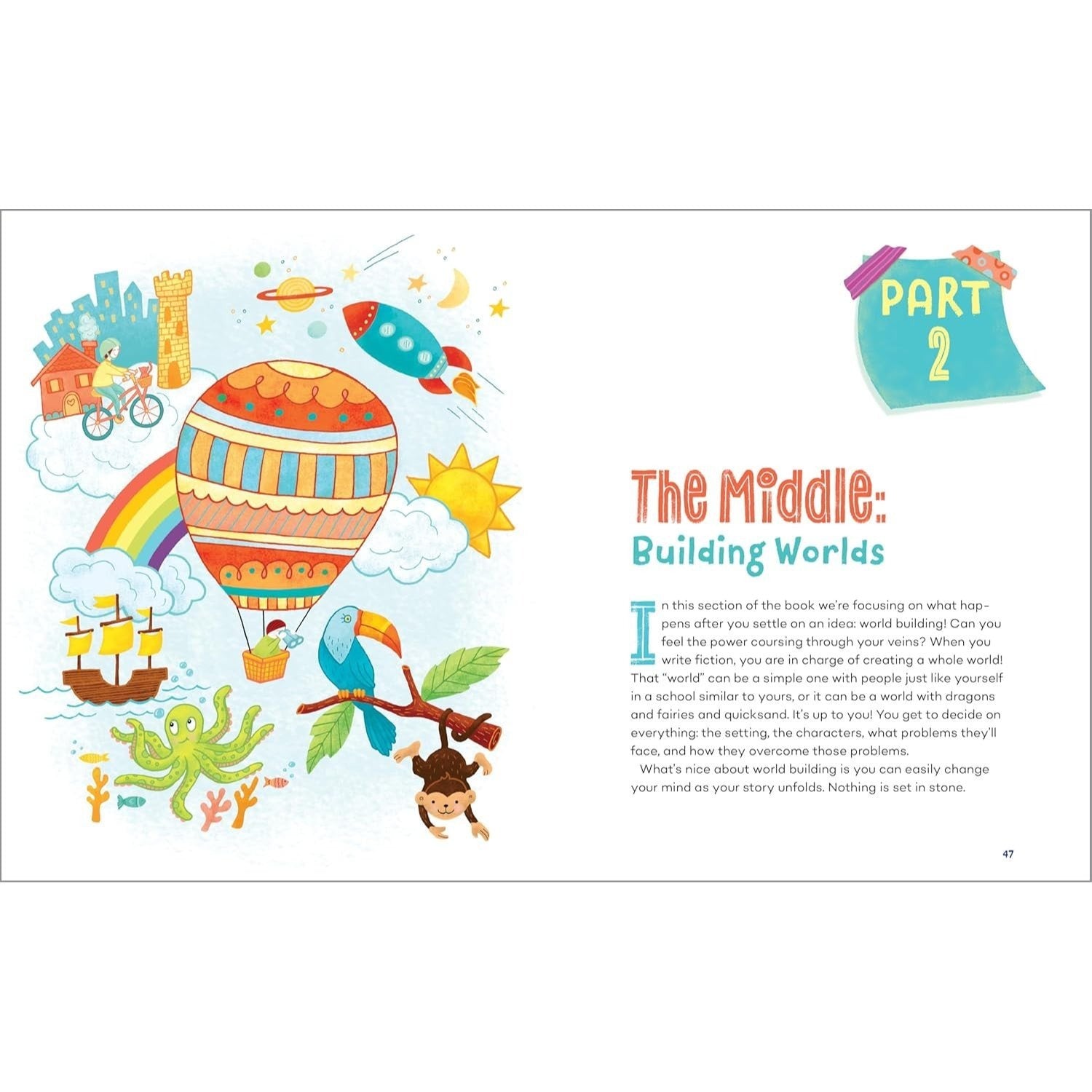 Secrets of Storytelling: A Creative Writing Workbook for Kids (Spiral Bound)