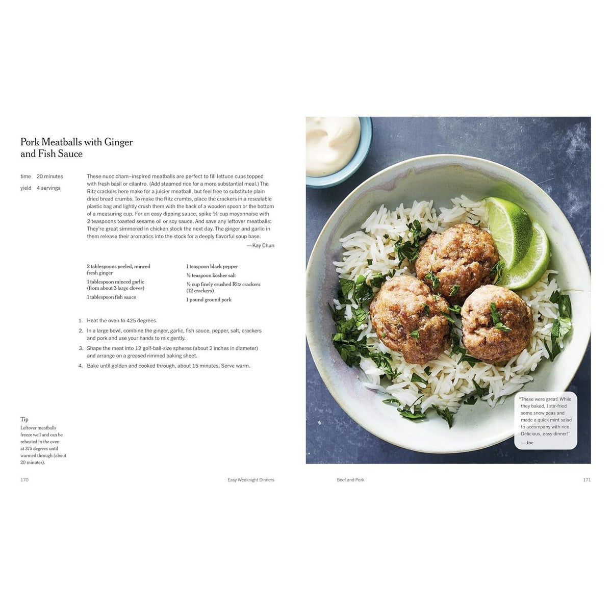 Easy Weeknight Dinners: 100 Fast, Flavor-Packed Meals for Busy People Who Still Want Something Good to Eat [A Cookbook] (Spiral Bound)