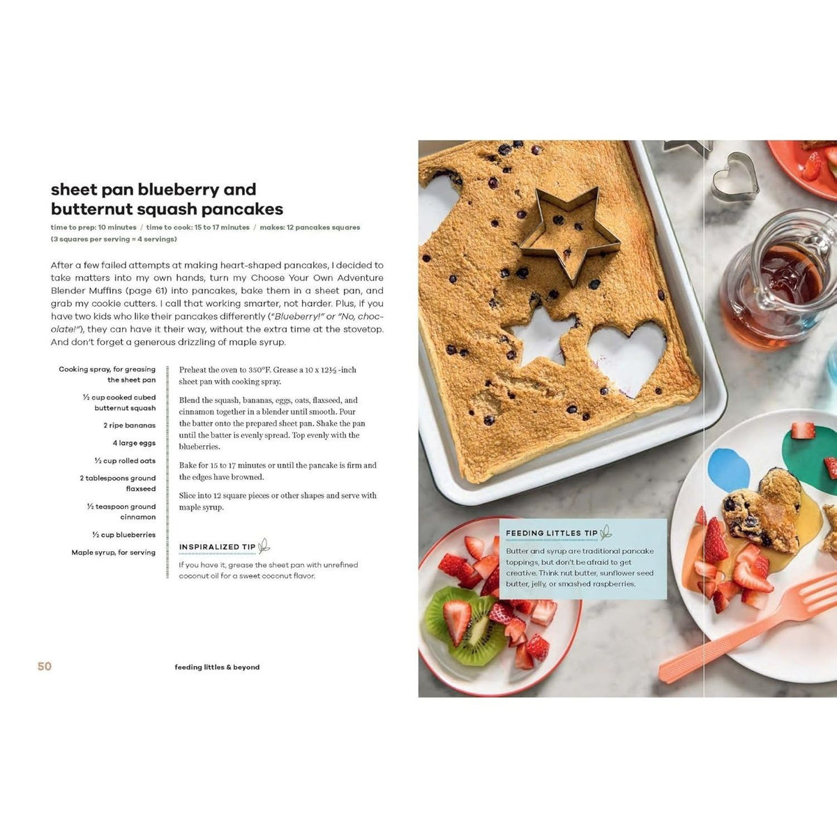 Feeding Littles and Beyond: 100 Baby-Led-Weaning-Friendly Recipes the Whole Family Will Love: A Cookbook (Spiral Bound)