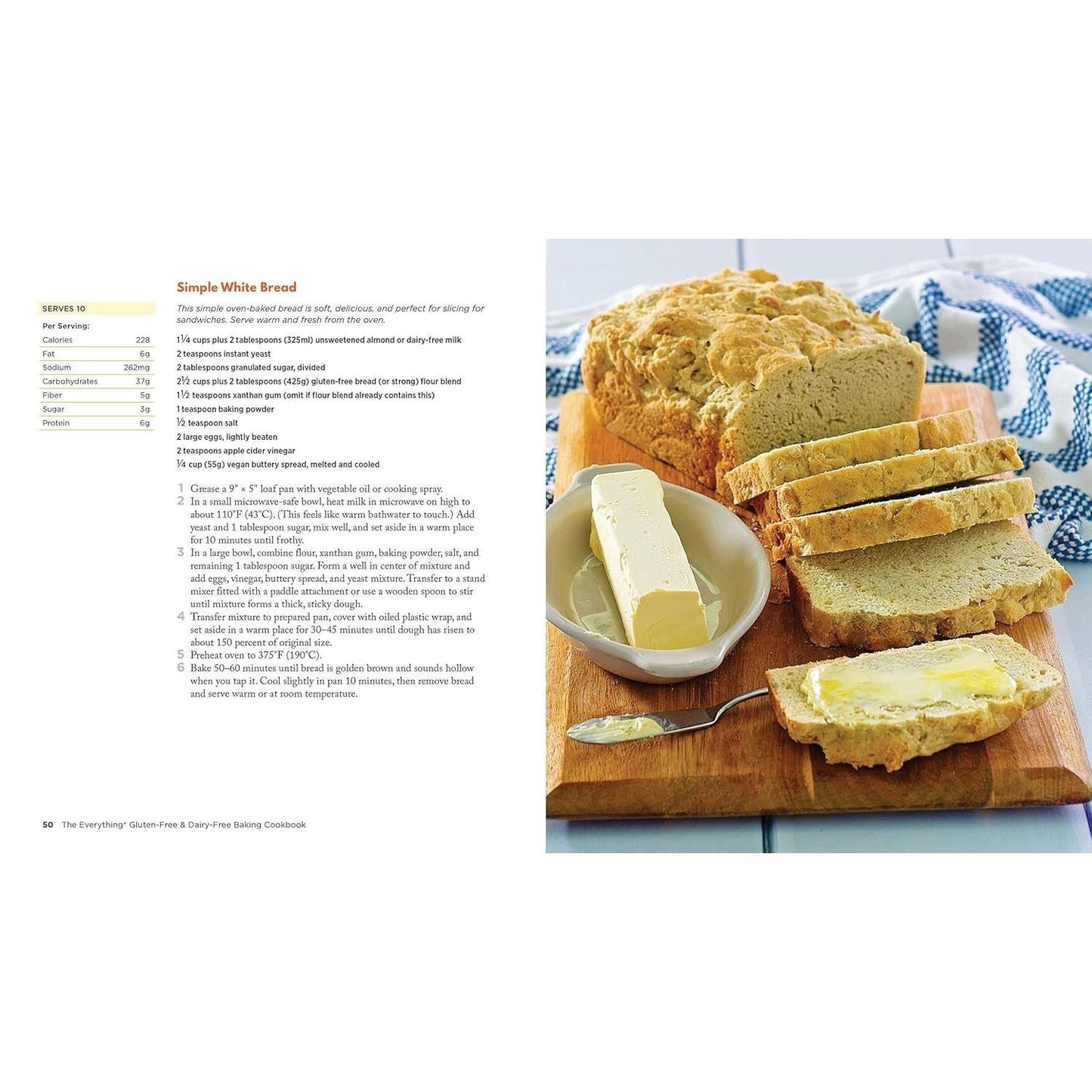 The Everything Gluten-Free & Dairy-Free Baking Cookbook: 200 Recipes for Delicious Baked Goods Without Gluten or Dairy
