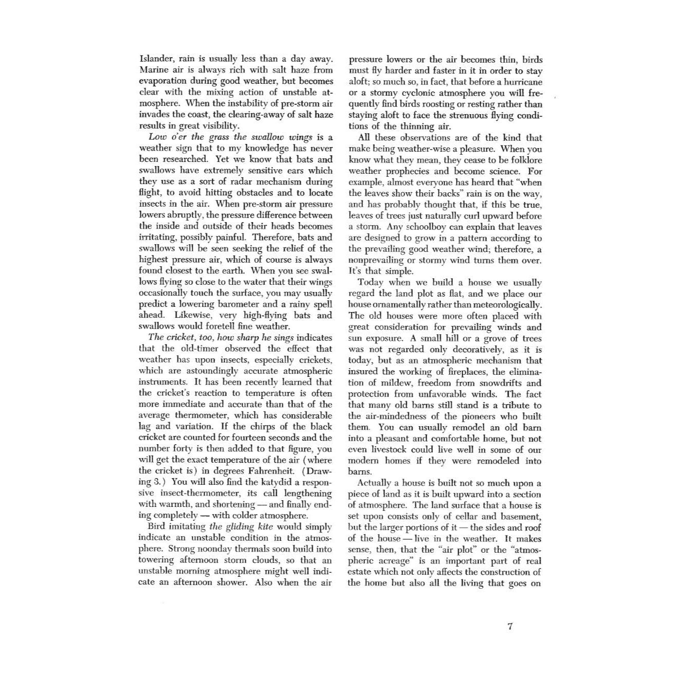 Eric Sloane's Weather Book