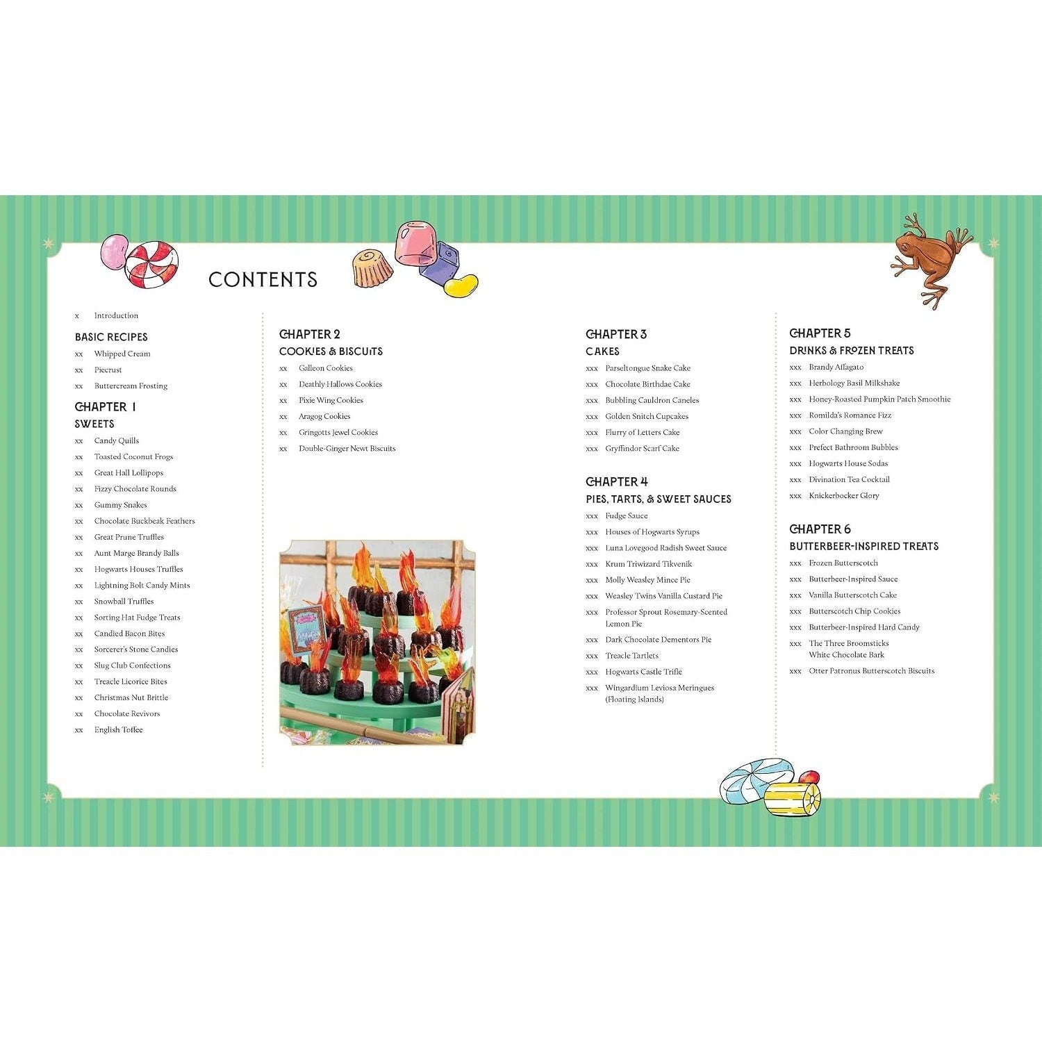 Harry Potter Official Sweets and Treats Cookbook: From Butterbeer-Inspired Candy to Golden Snitch Cupcakes, 60 Delicious Recipes Inspired by the Harry