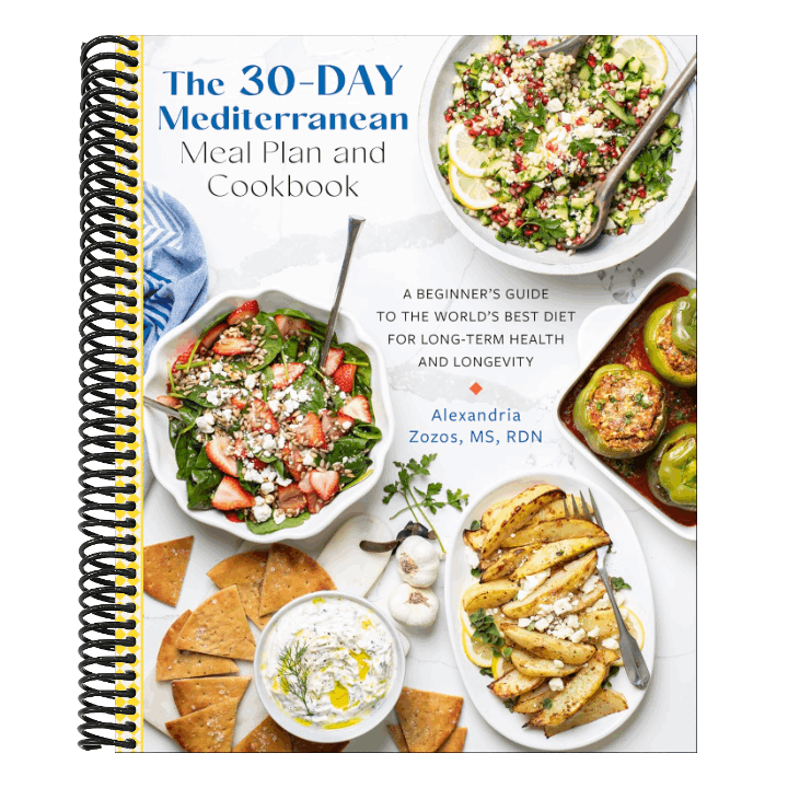 The 30-Day Mediterranean Meal Plan and Cookbook: A Beginner's Guide to the World's Best Diet for Long-Term Health and Longevity