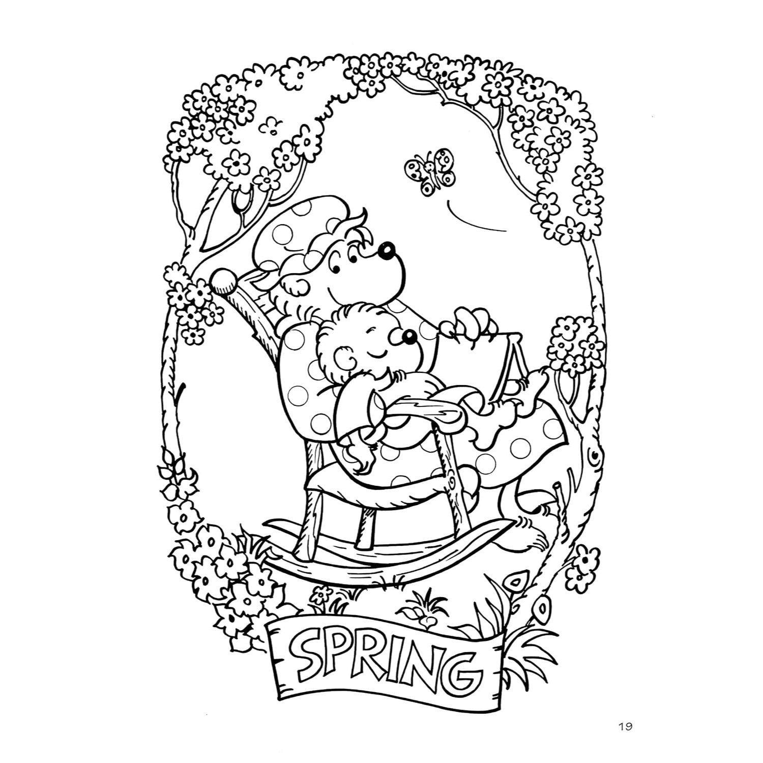 The Berenstain Bears' Giant Coloring and Activity Book