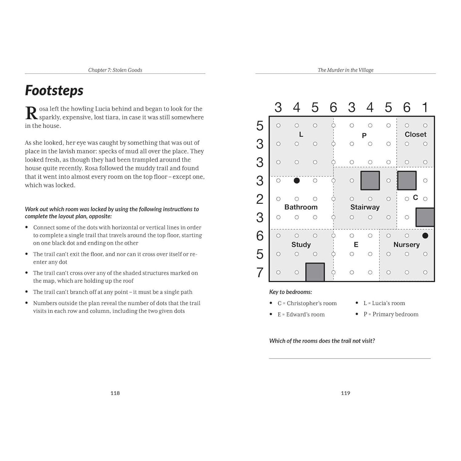 The Murder Mystery Club Puzzle Book: Murder in the Village