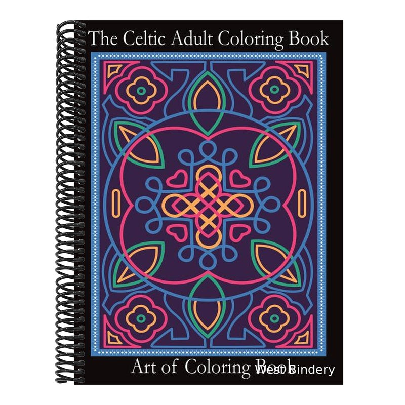 The Celtic Adult Coloring Book: Relieve Stress and Anxiety While You Color Classic Celtic Designs