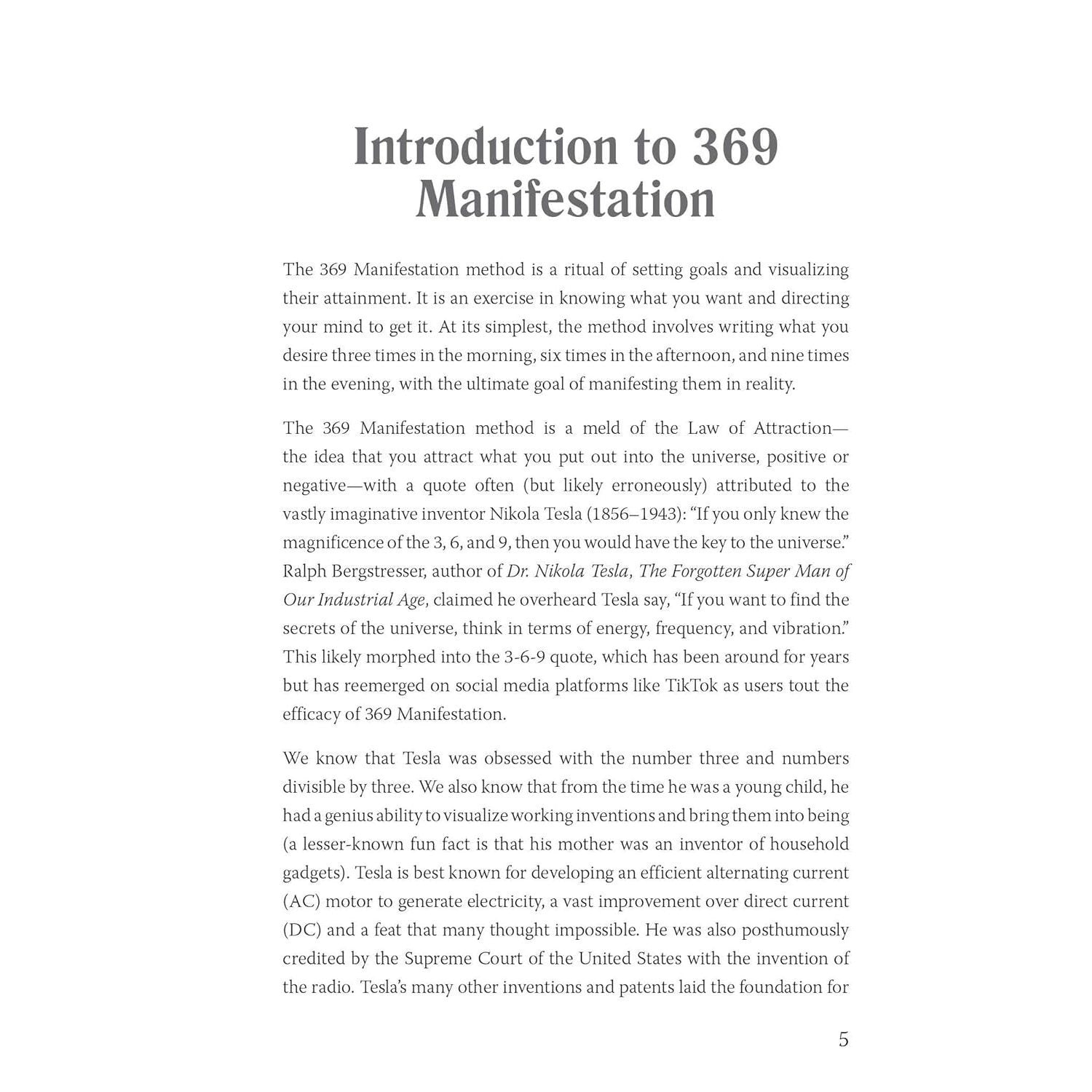 The 369 Manifestation Journal: A 52-Week Guide to Using Divine Numbers and Law of Attraction Techniques to Manifest Your Desires