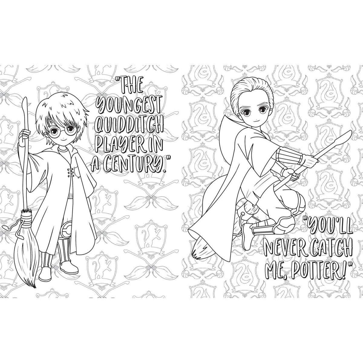 Magical Games Coloring Book (Harry Potter)