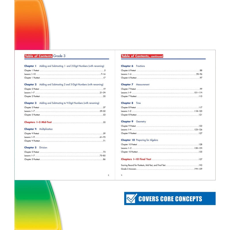 Spectrum Math Workbook, Grade 3: Volume 4 (Spiral Bound)